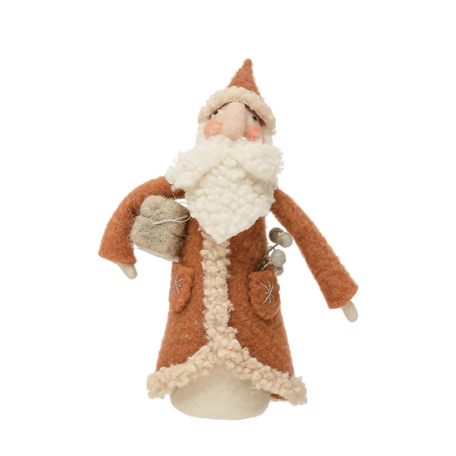 FELT SANTA WITH PACKAGE