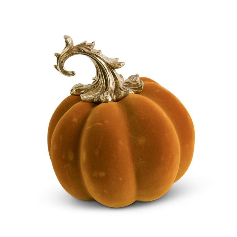 VELVET ORANGE PUMPKIN