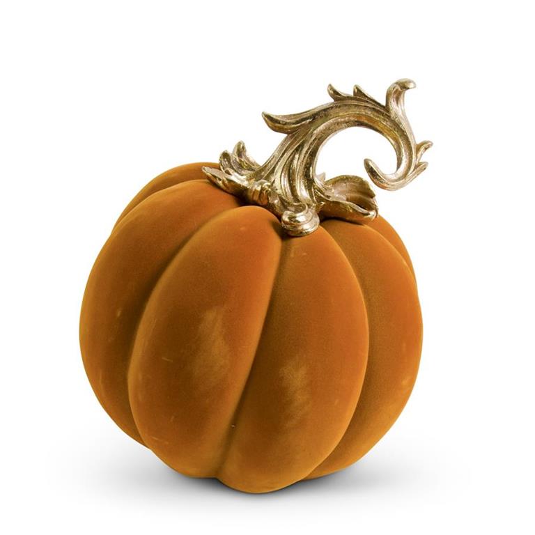 VELVET ORANGE PUMPKIN