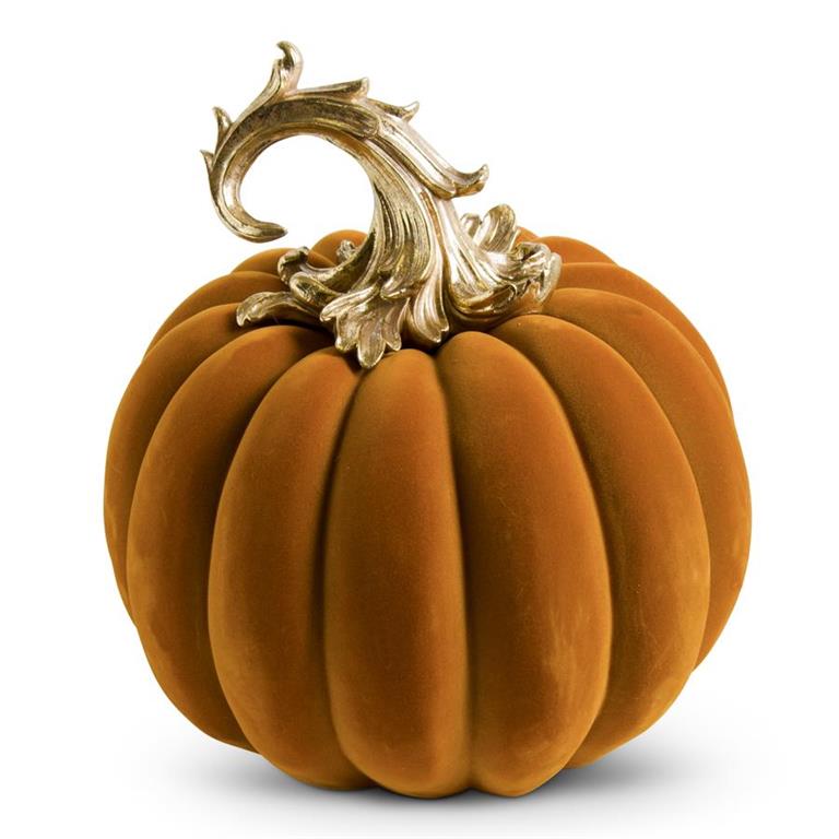 VELVET ORANGE PUMPKIN