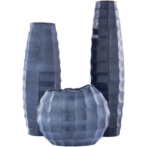 CIRIO CERAMIC VASE BLUE