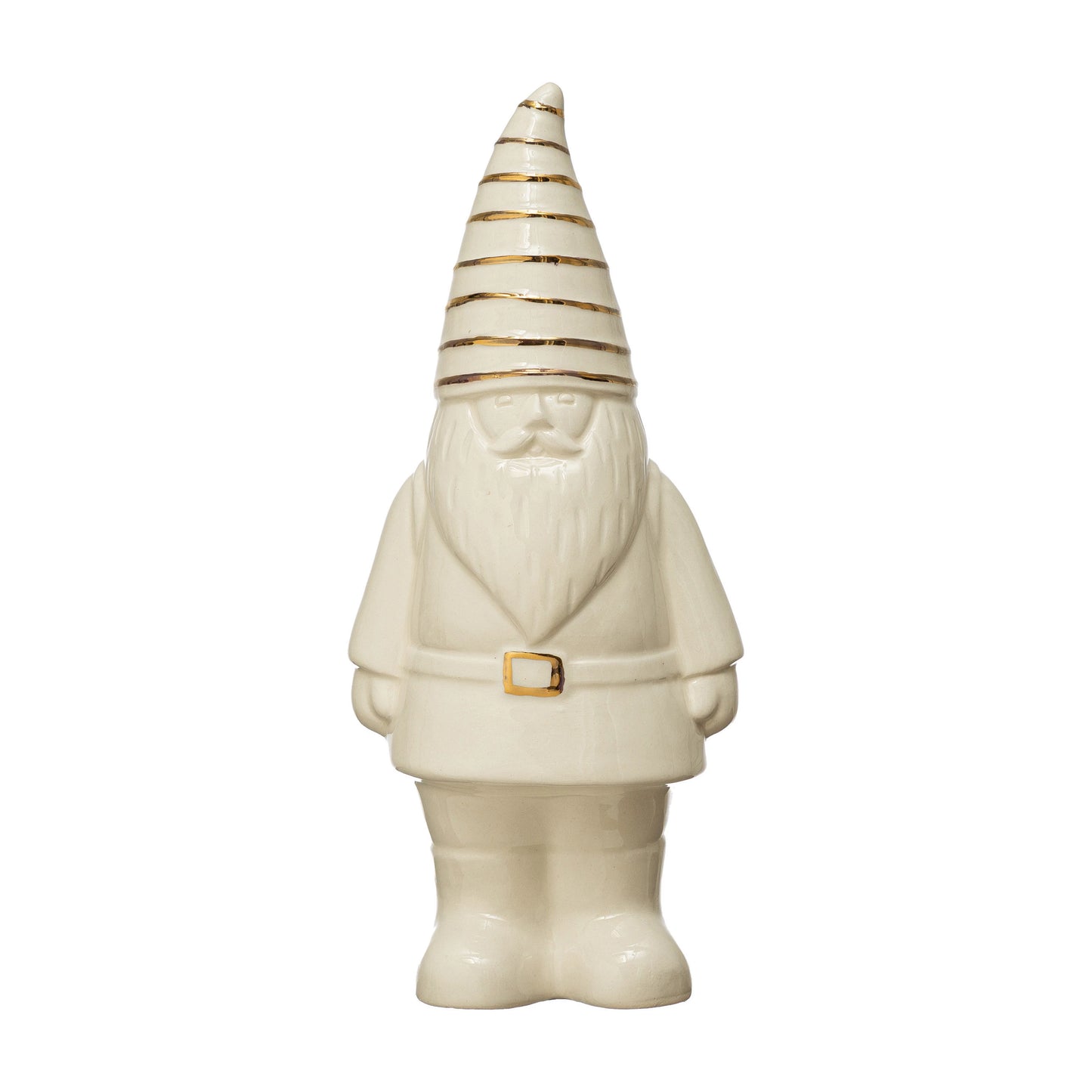 GNOME VASE WITH GOLD ACCENT